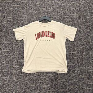 PacSun Beige Los Angeles Tee